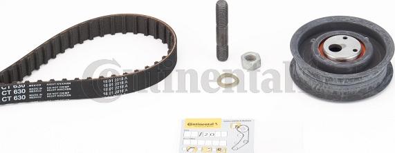 Contitech CT 630 K1 - Timing Belt Set autospares.lv