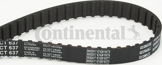 Contitech CT637 - Timing Belt autospares.lv