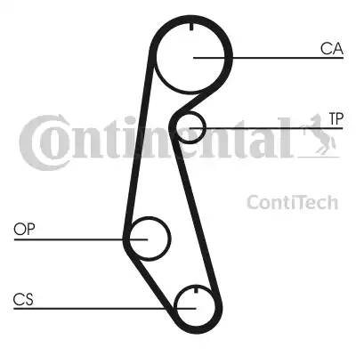 Continental CT679 - Timing Belt autospares.lv