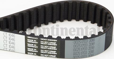 Contitech CT 1046 - Timing Belt autospares.lv