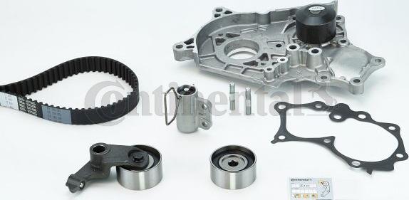 Contitech CT1043WP1 - Water Pump & Timing Belt Set autospares.lv