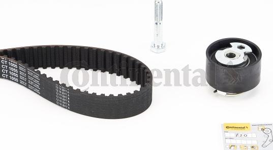 Contitech CT1055K1 - Timing Belt Set autospares.lv