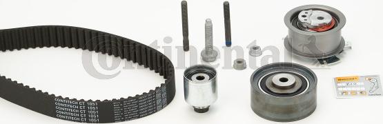 Contitech CT 1051 K1 - Timing Belt Set autospares.lv