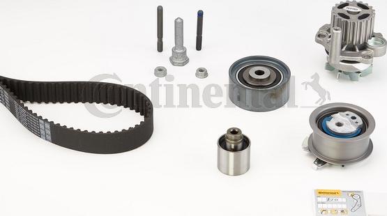 Contitech CT1051WP2 - Water Pump & Timing Belt Set autospares.lv