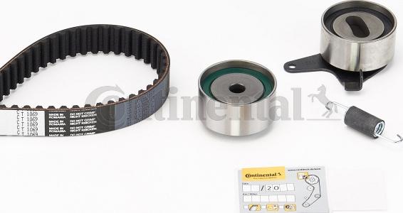 Contitech CT1069K1 - Timing Belt Set autospares.lv