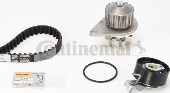 Contitech CT 1066 WP1 - Water Pump & Timing Belt Set autospares.lv