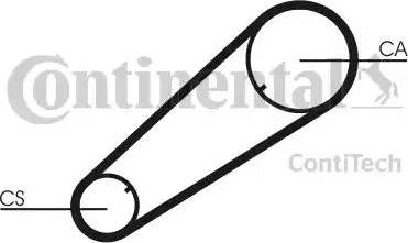 Continental CT1004 - Timing Belt autospares.lv
