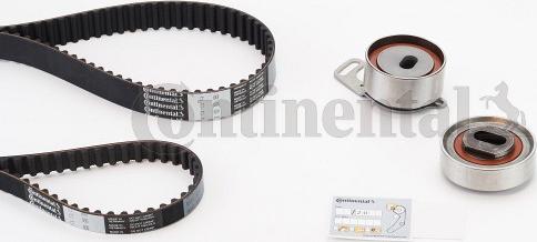 Contitech CT1001K2PRO - Timing Belt Set autospares.lv