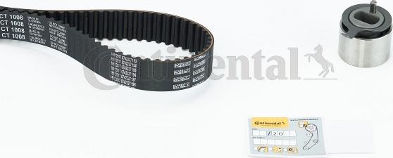 Contitech CT1008K2 - Timing Belt Set autospares.lv