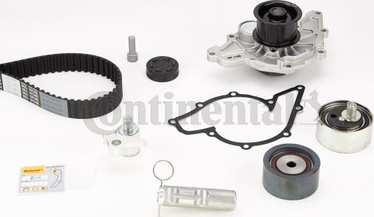 Contitech CT 1015 WP1 - Water Pump & Timing Belt Set autospares.lv