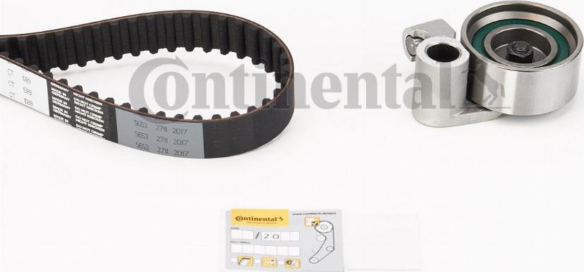 Contitech CT1089K1 - Timing Belt Set autospares.lv