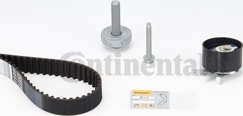 Contitech CT 1035 K2 - Timing Belt Set autospares.lv