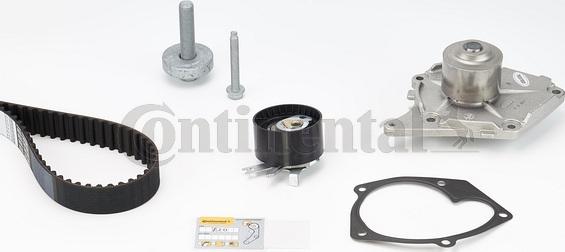 Contitech CT1035WP2 - Water Pump & Timing Belt Set autospares.lv