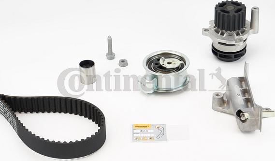 Contitech CT1028WP6 - Water Pump & Timing Belt Set autospares.lv