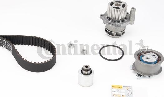 Contitech CT1028WP1 - Water Pump & Timing Belt Set autospares.lv