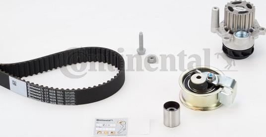 Contitech CT1028WP8 - Water Pump & Timing Belt Set autospares.lv