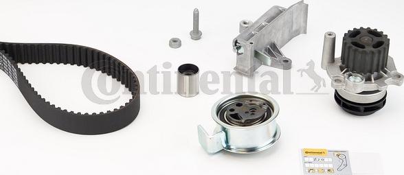 Contitech CT1028WP7 - Water Pump & Timing Belt Set autospares.lv