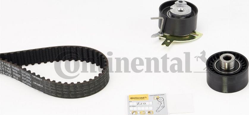 Contitech CT 1142 K1 - Timing Belt Set autospares.lv