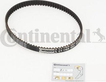 Contitech CT 1169 - Timing Belt autospares.lv