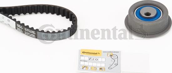 Contitech CT 1109 K1 - Timing Belt Set autospares.lv