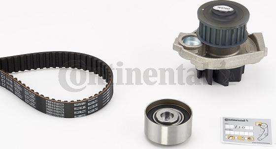 Contitech CT 1115 WP1 - Water Pump & Timing Belt Set autospares.lv