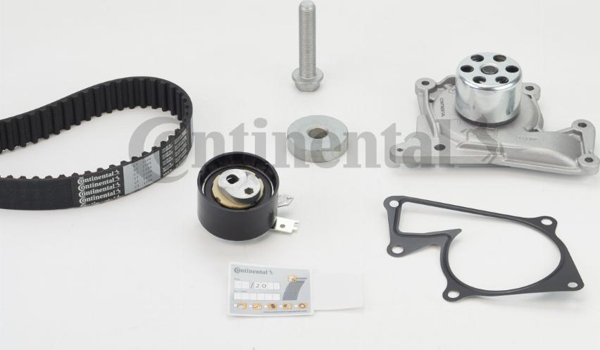 Contitech CT1184WP2 - Water Pump & Timing Belt Set autospares.lv