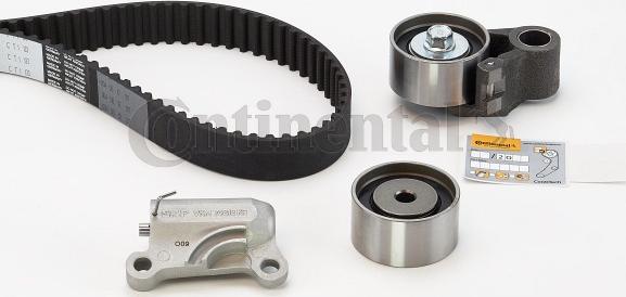 Contitech CT1133K2 - Timing Belt Set autospares.lv