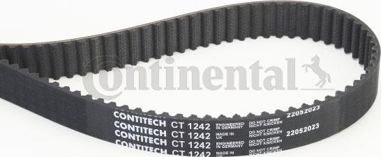 Contitech CT1242 - Timing Belt autospares.lv