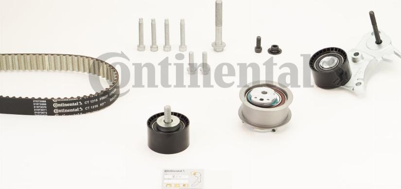 Contitech CT1216K3 - Timing Belt Set autospares.lv