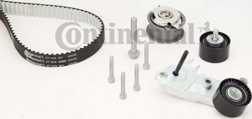 Contitech CT1216K2 - Timing Belt Set autospares.lv