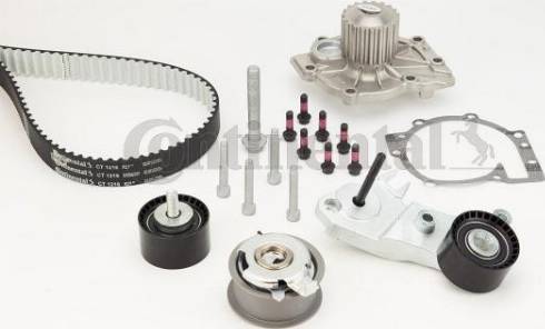 Continental CT1216WP2 - Water Pump & Timing Belt Set autospares.lv