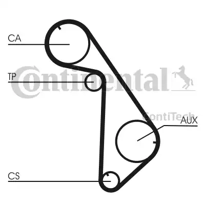 Continental CT825 - Timing Belt autospares.lv