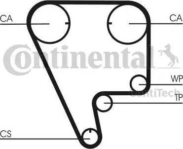 Continental CT794 - Timing Belt autospares.lv