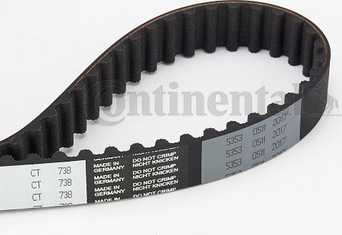 Contitech CT 738 - Timing Belt autospares.lv