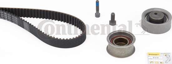 Contitech CT 726 K2 - Timing Belt Set autospares.lv