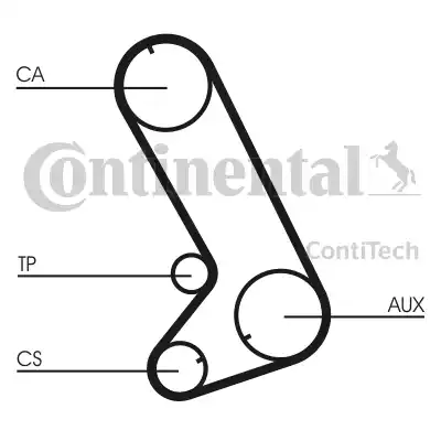 Continental CT773 - Timing Belt autospares.lv