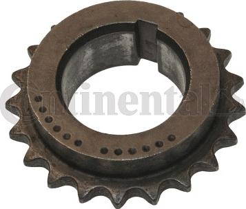 Contitech V3487008 - Gear, crankshaft autospares.lv