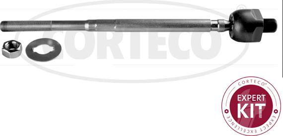 Corteco 49400672 - Inner Tie Rod, Axle Joint autospares.lv