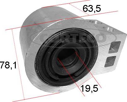 Corteco 49403033 - Bush of Control / Trailing Arm autospares.lv