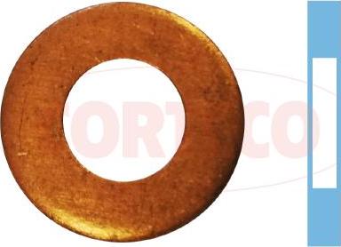 Corteco 49430601 - Seal, injector holder autospares.lv