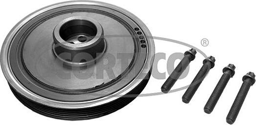 Corteco 49104655 - Belt Pulley, crankshaft autospares.lv