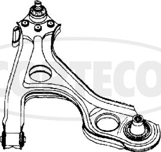 Corteco 49399156 - Track Control Arm autospares.lv