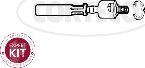 Corteco 49396735 - Inner Tie Rod, Axle Joint autospares.lv