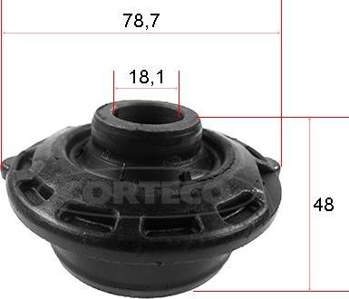 Corteco 49371621 - Bush of Control / Trailing Arm autospares.lv