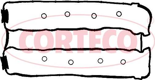 Corteco 440474P - Gasket, cylinder head cover autospares.lv