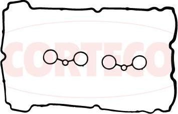 Corteco 440396P - Gasket, cylinder head cover autospares.lv