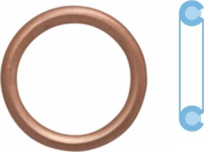 Corteco 402116H - Seal Ring, oil drain plug autospares.lv