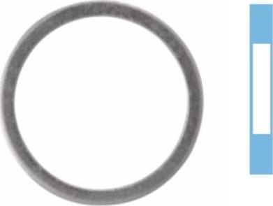 Corteco 005501H - Seal Ring, oil drain plug autospares.lv