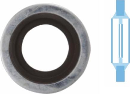 Corteco 006337H - Seal Ring, oil drain plug autospares.lv