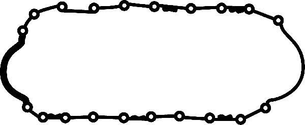 Corteco 026345P - Gasket, oil sump autospares.lv